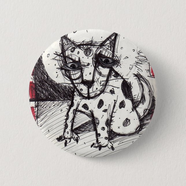 Hellhound Button (Vorderseite)
