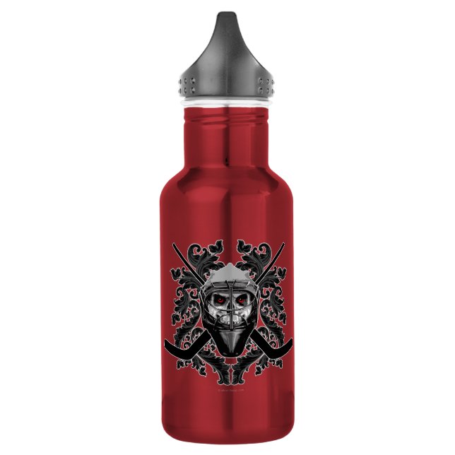Hellish Hockey Goalie Edelstahlflasche (Links)