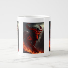 Hellish Red Skinner Jumbo-Tasse