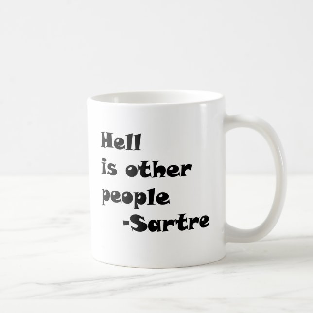 HellIsOtherPeople Kaffeetasse (Rechts)