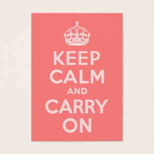 Hellkorallen-Keep Calm and Carry On