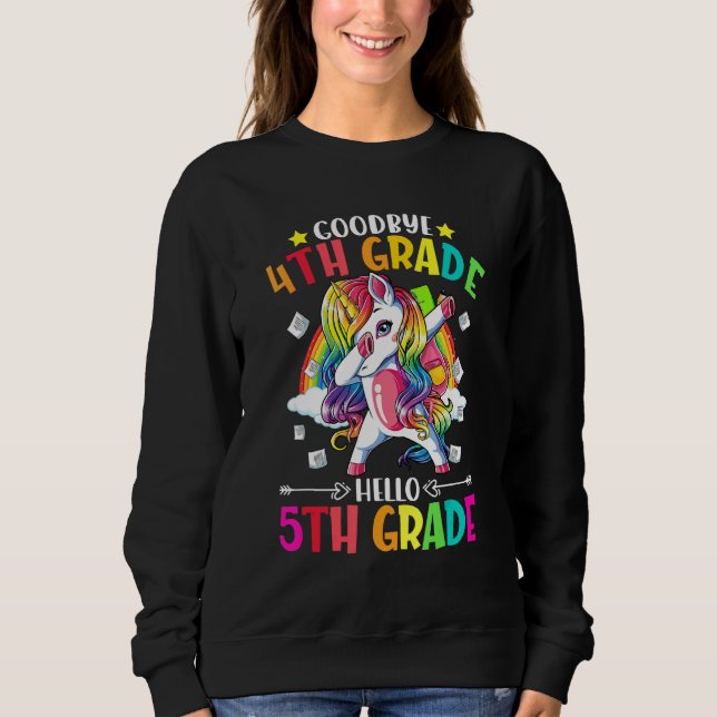 Hello 5th Grade Teacher Student Back To School Uni Sweatshirt (Vorderseite)