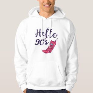 Hello 90s Handy Hoodie
