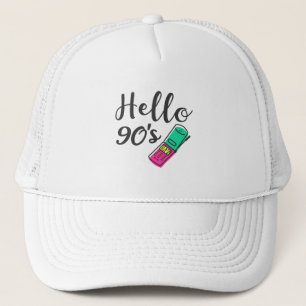 Hello 90s Handy Truckerkappe