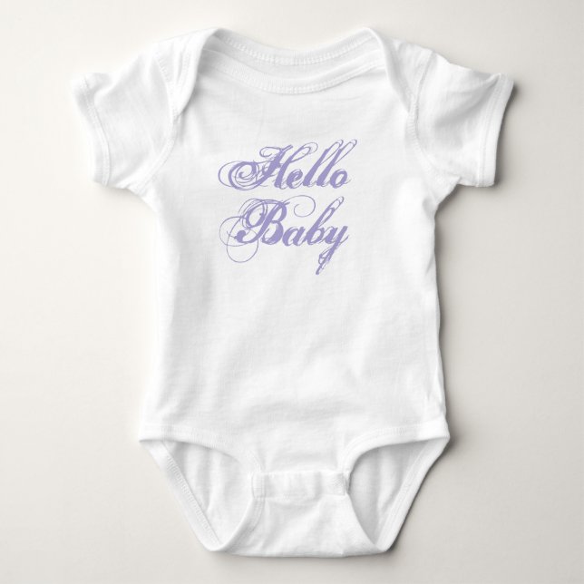 Hello Baby Bodysuit Strampler (Vorderseite)