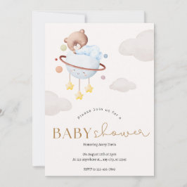 Hello Baby | Boho Clothes Girl Budget Babydusche Einladung