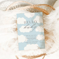 Hello Baby | Cloud Nine Blue Boy Baby Shooter