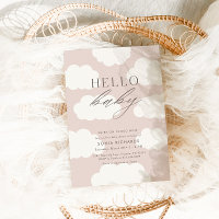 Hello Baby | Cloud Nine Pink Girl Baby Dusche
