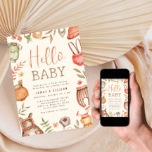 Hello Baby Fall Boho Kleidung Baby Dusche