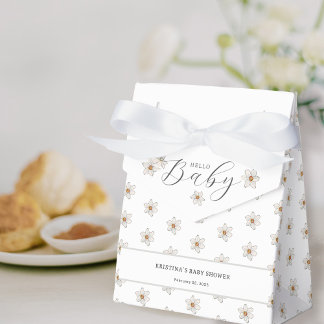 Hello Baby Spring Daffodil Baby Dusche Geschenkschachtel