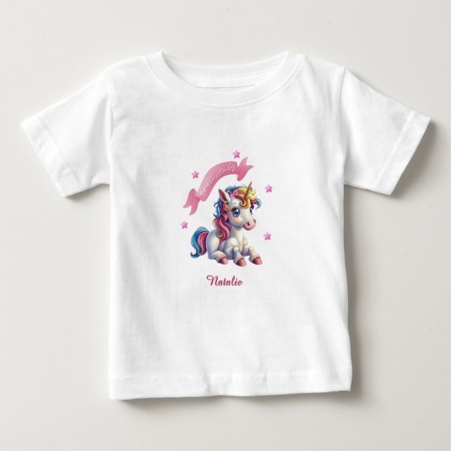 Hello Baby Unicorn T-shirt (Vorderseite)