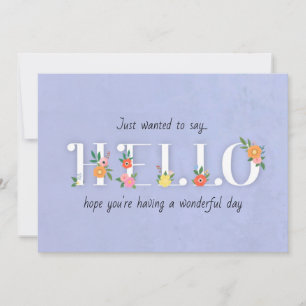 Hello Card