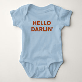 "Hello Darlin' Funny & Niedlich Baby & Child" Strampler