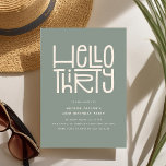 HELLO DRITZ Moderner 30. Geburtstag Einladung<br><div class="desc">Achtung zum Geburtstag Jungs und Mädchen! Mit unserer modernen und schicken 30. Geburtstagsfeier-Party Einladung können Sie in Ihrem großen 3-0-Stern-Stil klingeln. Das Design besticht durch eine spielerische und dennoch raffinierte Rubrik "HELLO THIRTY", gefolgt von einer leicht anpassbaren Party-Vorlage. Wählen Sie Ihre eigene Farbkombination, um es zu einem ganz eigenen zu...</div>