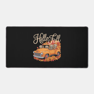 Hello Fall Funny Sloth Halloween pumkin Classic T-