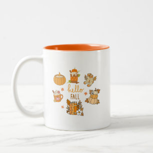 Hello Fall Mug - mignonne Automne Cadeau Cup