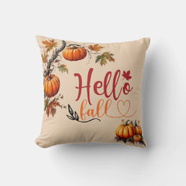 Hello Fall - Pumpkins - Herbstlaube Kissen