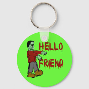 Hello Friend Creepy Frankenstein T Shirts, Hoodies Schlüsselanhänger