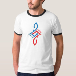 Hello Friends Simple Happy Greeting Design T-Shirt