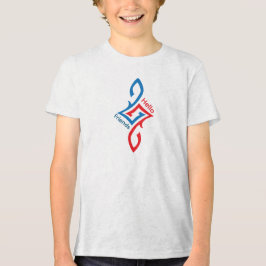 Hello Friends Simple Happy Greeting Design Tri-Blend Shirt