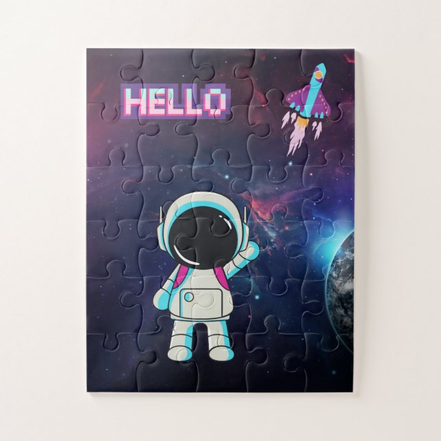 "Hello from Space" (Vertikal)