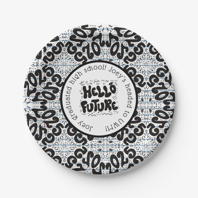 Hello Future Loose Leaf Paper Pappteller (Vorderseite)