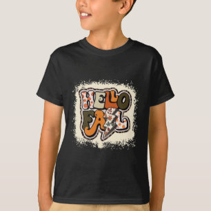 Hello Herbst Vibes Retro Groovy T-Shirt