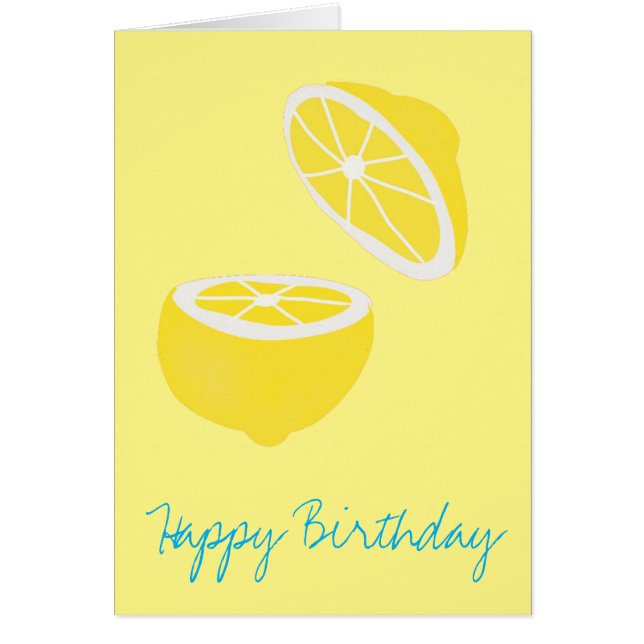 Hello Lemon modern yellow Frucht (Vorne)