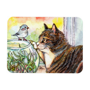 Hello Little Bird Magnet