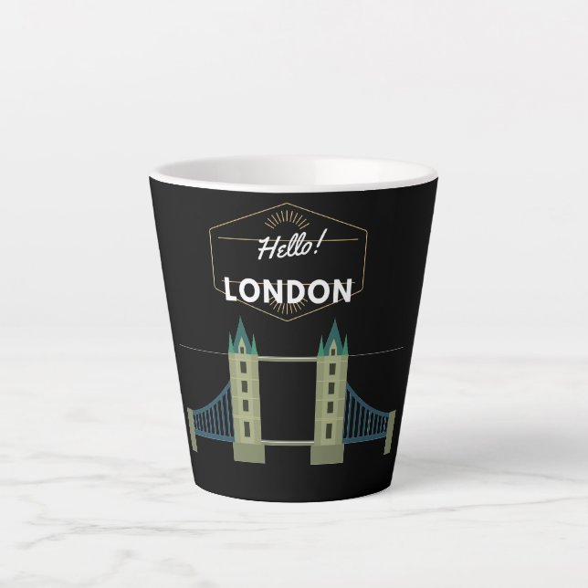 Hello London Milchtasse (Vorderseite)
