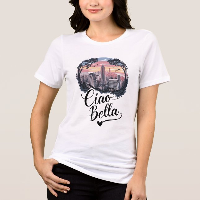 Hello Lovely Tri-Blend Shirt (Vorderseite)