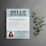 Hello Neighbor Real Anwesen Marketing Einführung Flyer<br><div class="desc">Steigern Sie Ihr Markenbewusstsein und generieren Sie neue Leads mit diesem HELLO NEIGHBOR Real Anwesen Marketing Flyer. Das moderne Design wird die Augen Ihrer potenziellen Kunden und lasse ihnen wissen,  dass Sie der freundliche,  sachkundige echte Anwesen-Agent sind,  der ihre Nachbarschaft so gut versteht wie sie es tun!</div>