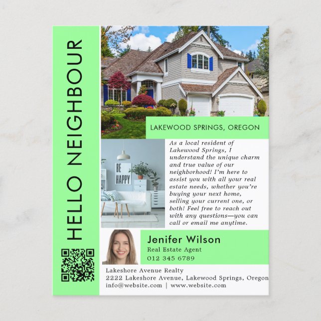 Hello Neighbor Real Anwesen Marketing Flyer (Vorne)