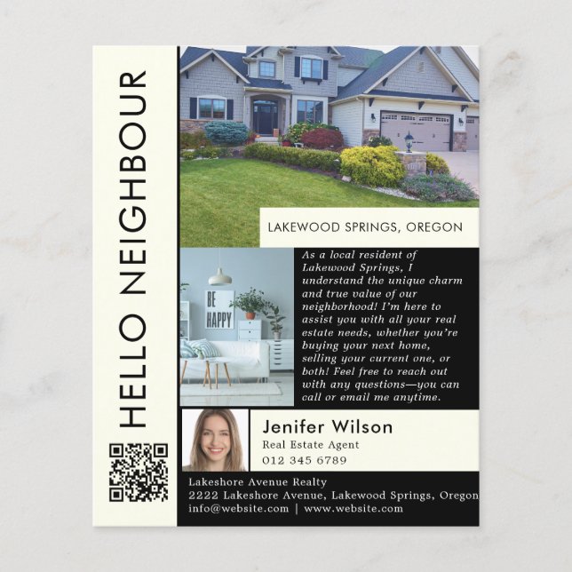 Hello Neighbor Real Anwesen Marketing Flyer (Vorne)