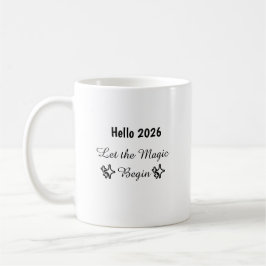 Hello New Year Mug Kaffeetasse