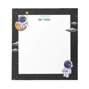 HELLO OUT There Notepad Notizblock