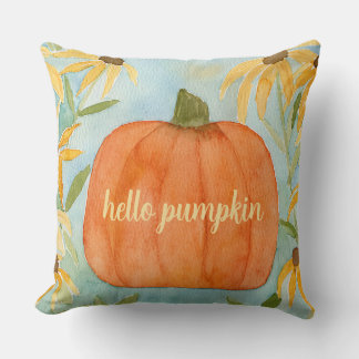 Hello Pumpkin Fall Pillow Kissen