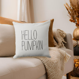 Hello Pumpkin Modern Farmhouse Throw Kissen