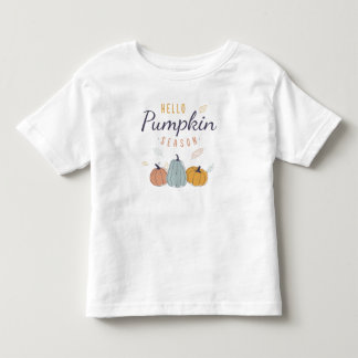 Hello Pumpkin Season Kleinkind T-shirt