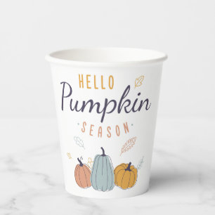 Hello Pumpkin Season Pappbecher