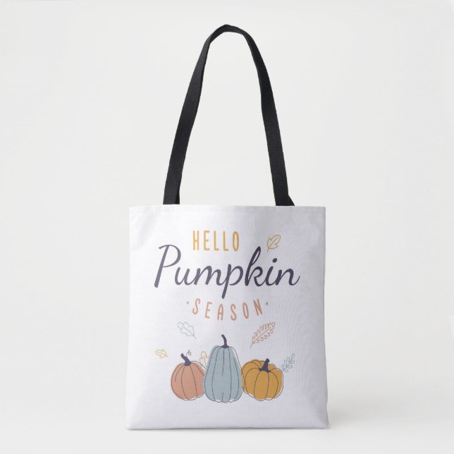 Hello Pumpkin Season Tasche (Vorderseite)