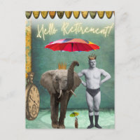 Hello Retirement Vintag Strongman