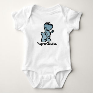 Hello-Saurus Dino Joy Baby Bodysuit Strampler
