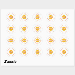 Hello Shining Sun autocollant