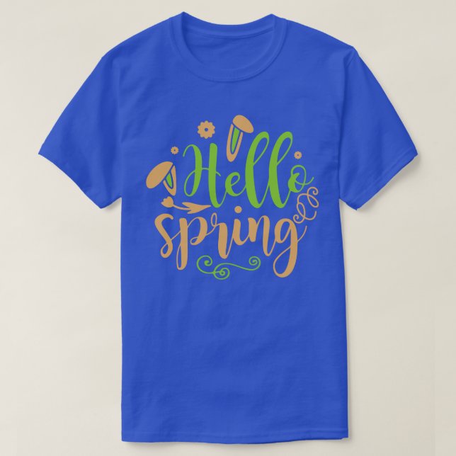 Hello Spring Bunny T-Shirt (Design vorne)