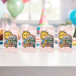 Hello Spring: Sonne, Regenbogen und gute Laune Dosenglas