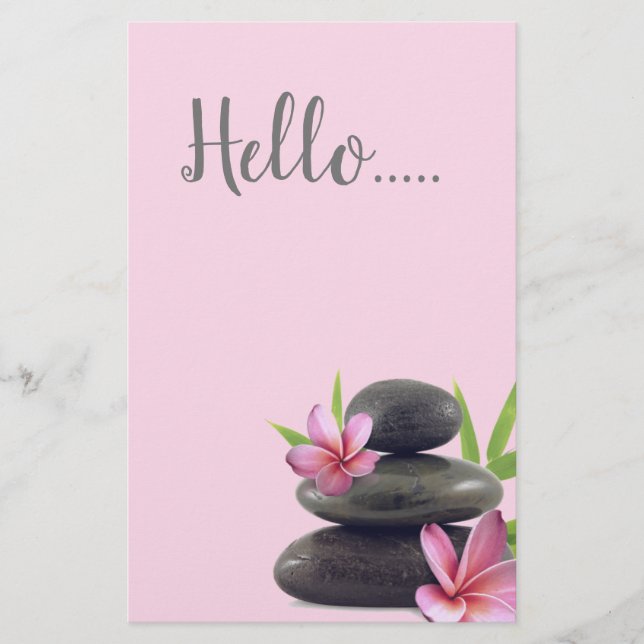 Hello Stationary Briefpapier (Vorderseite)