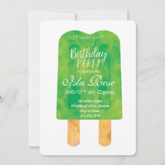 Hello Summer Birthday Party Einladung