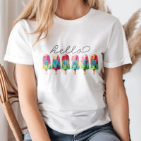 "Hello Summer" - farbenfroher Eiscreme Pop