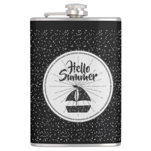 Hello Summer Flask Flachmann